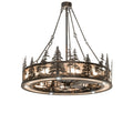 16-Light 56 in. Chandelier - Faye Loom for dining room view 1