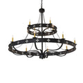 Candle chandelier - Gemma Loom for dining room view 1