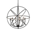 Candle chandelier - Nola Grove for dining room view 1
