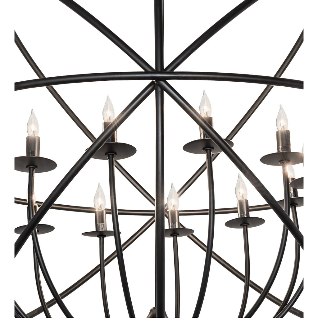 Candle chandelier - Nola Grove for dining room view 3