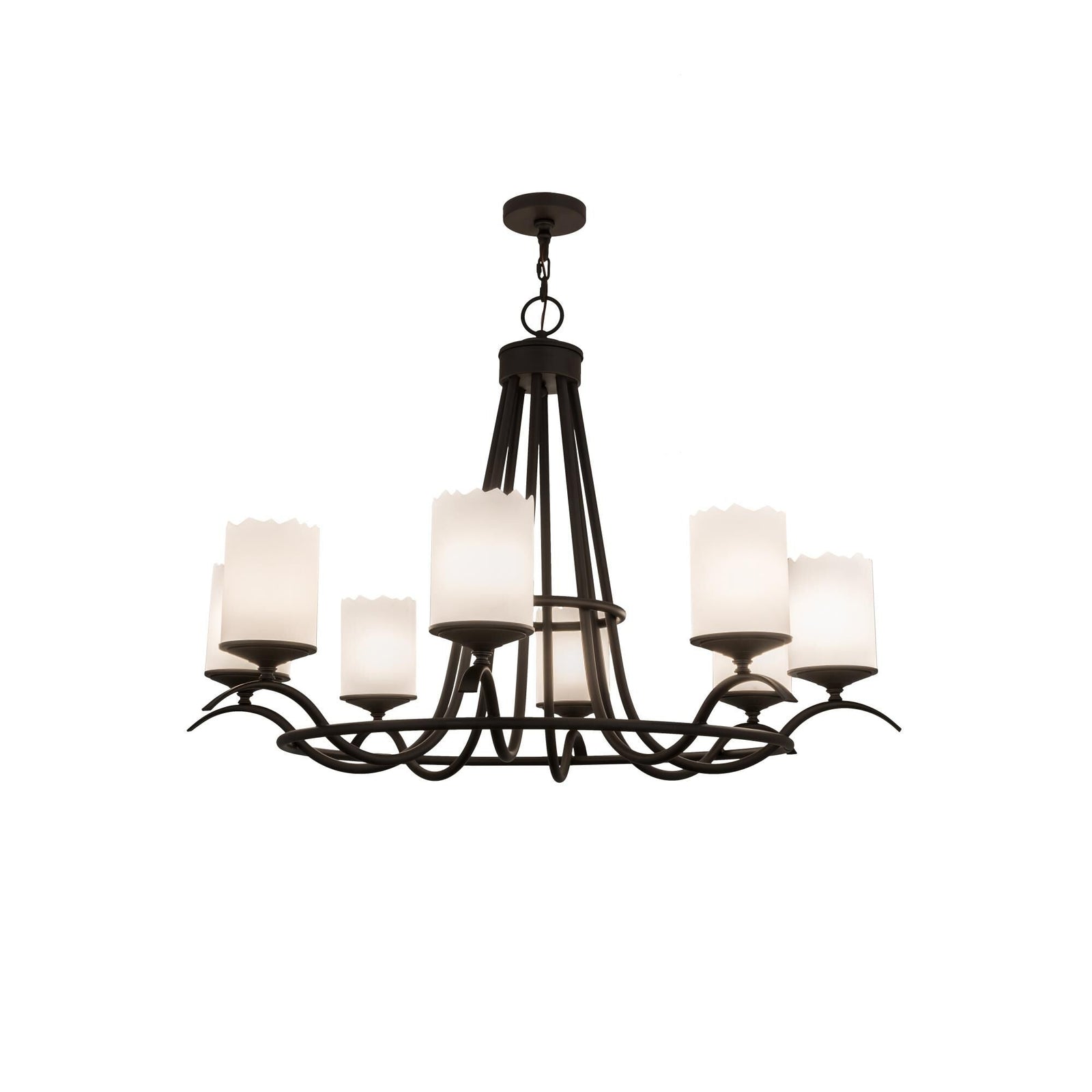 3-Light 48 in. Chandelier - Nola Ridge for dining room view 1