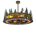 48 in. Chandelier - Finch Loom for dining room view 1