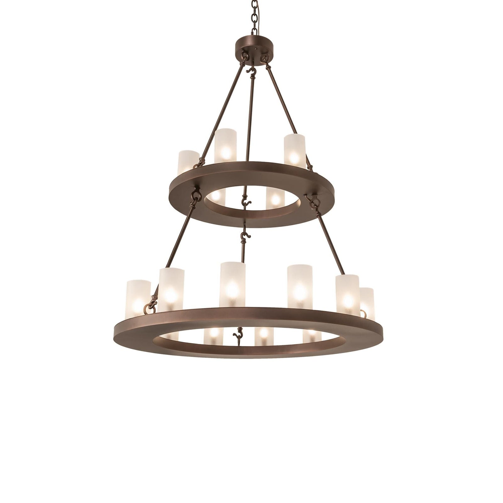 4-Light 36 in. Chandelier - Zora Ridge for dining room view 1