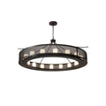 3-Light 78 in. Chandelier - Una Loom for dining room view 1