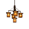 5-Light 45 in. Chandelier - Pavia Grove for dining room view 1