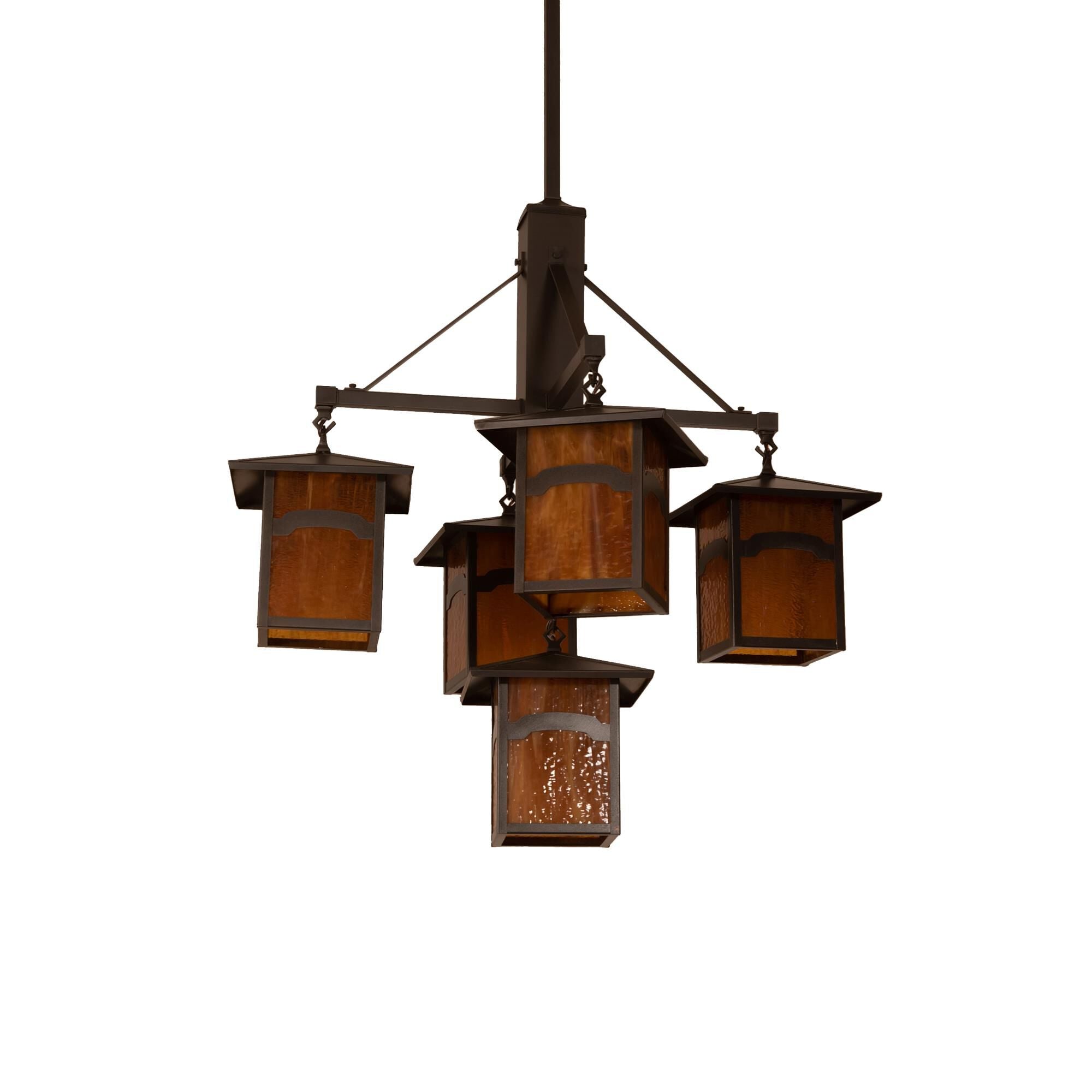 5-Light 45 in. Chandelier - Pavia Grove for dining room view 2