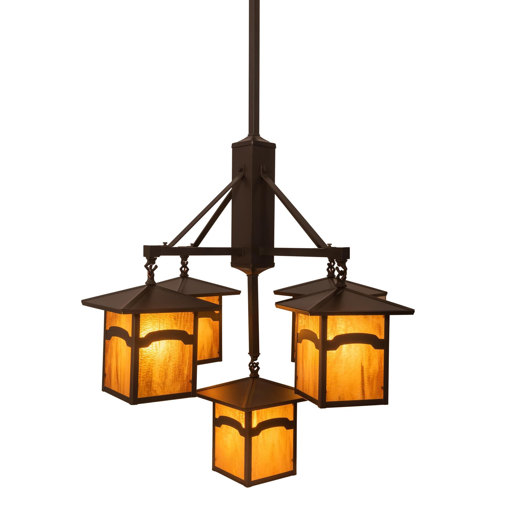 5-Light 45 in. Chandelier - Pavia Grove for dining room view 5