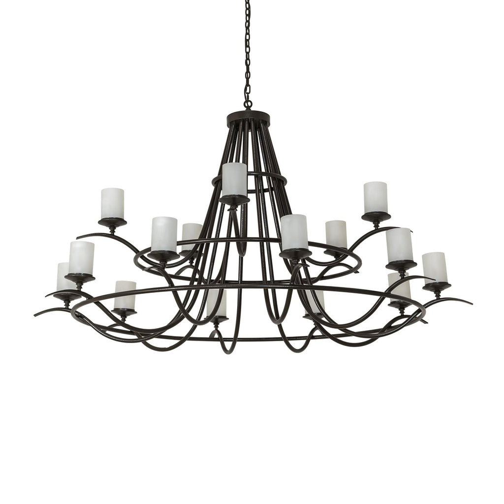 Candle chandelier - Bexley Cove for dining room view 2