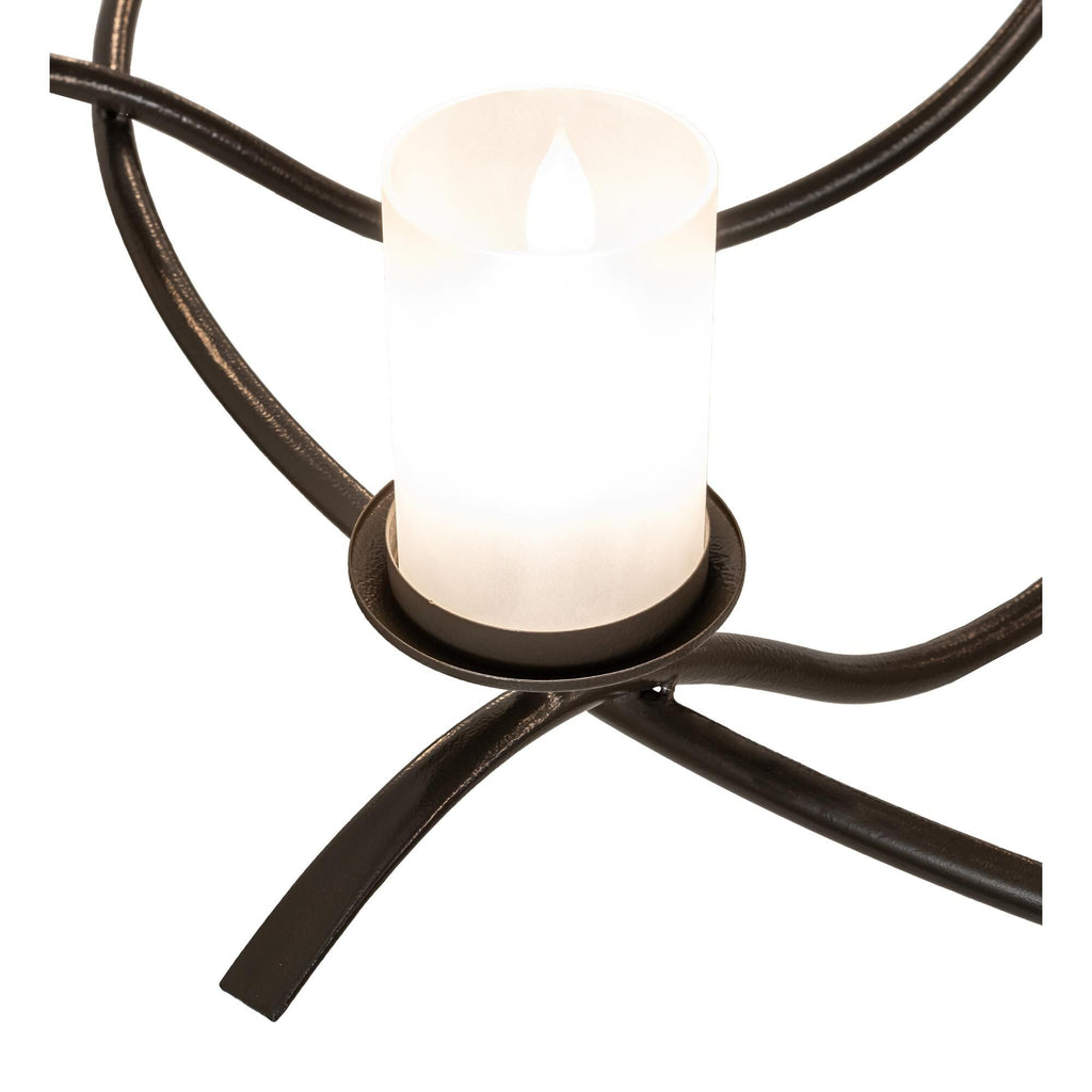 Candle chandelier - Bexley Cove for dining room view 5