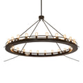 6-Light 72 in. Chandelier - Aster Halo for dining room view 1