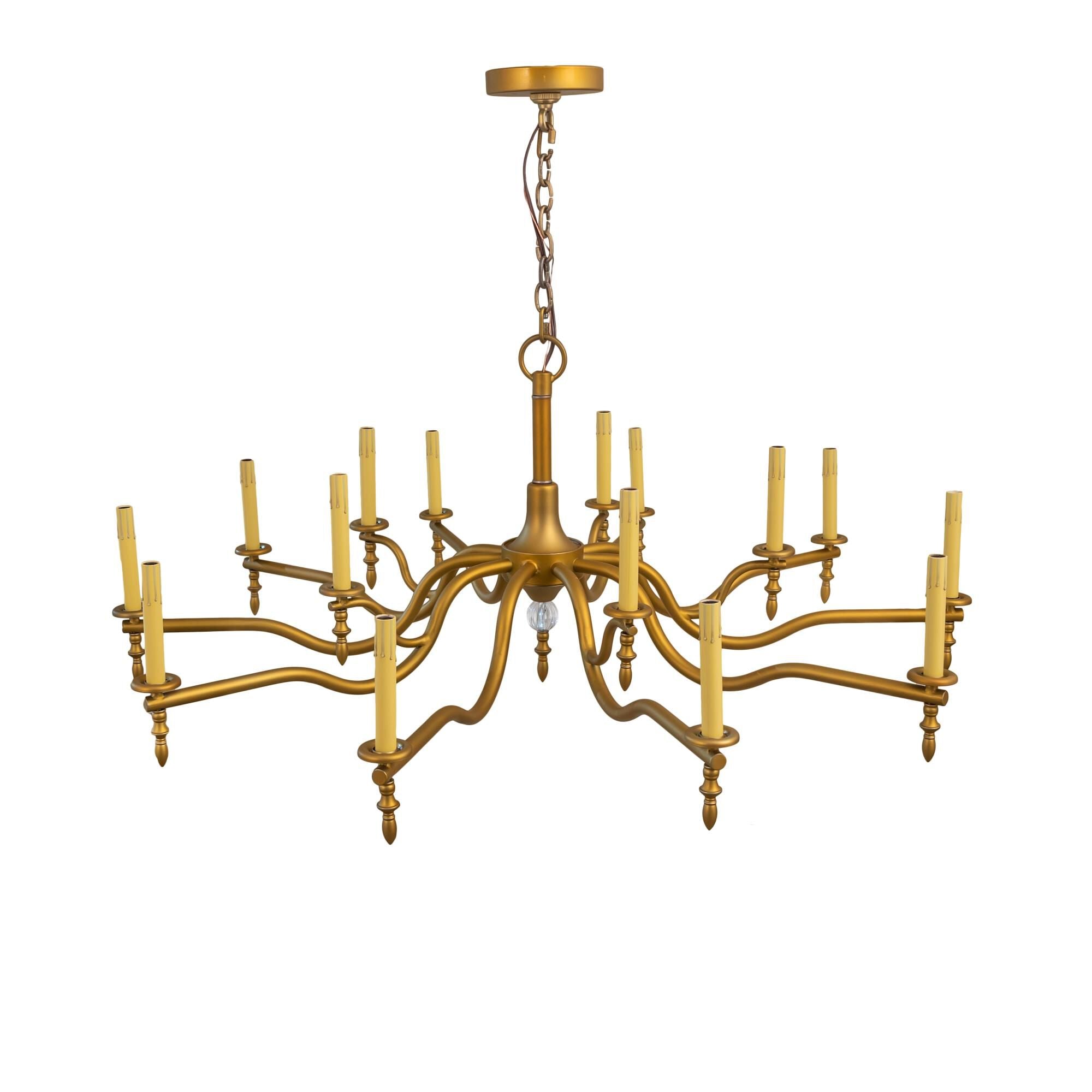 Candle chandelier - Indra Luxe for dining room view 6