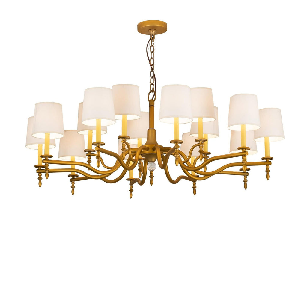 Candle chandelier - Indra Luxe for dining room view 1