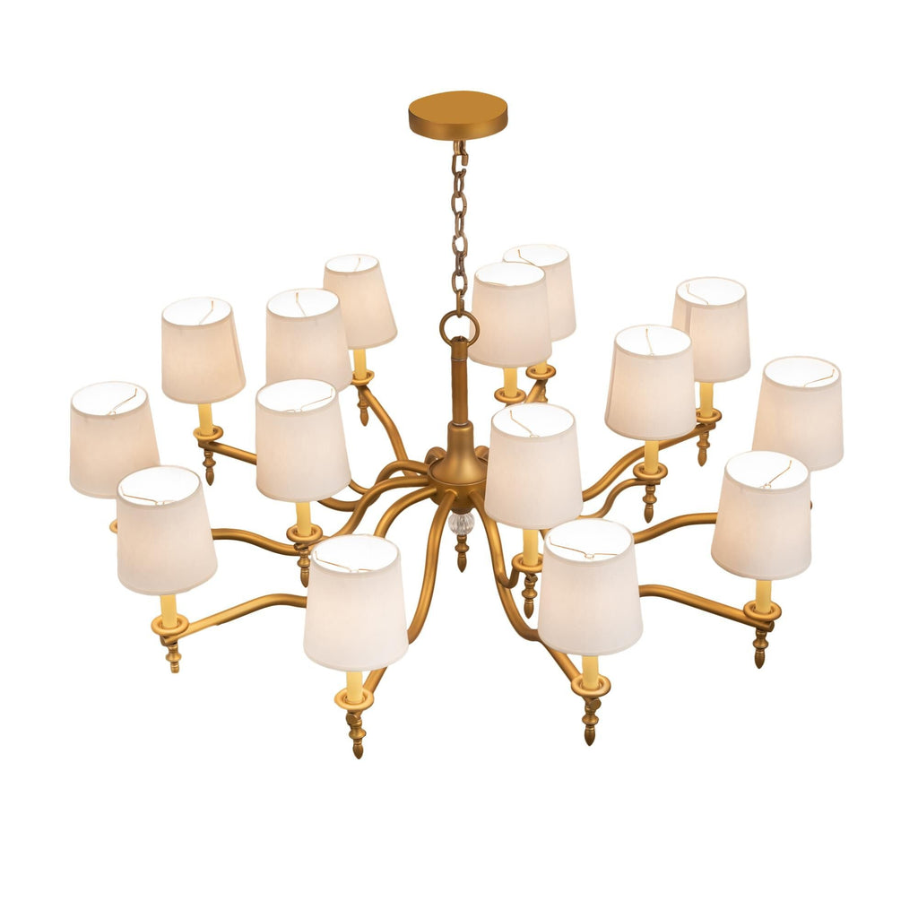 Candle chandelier - Indra Luxe for dining room view 3