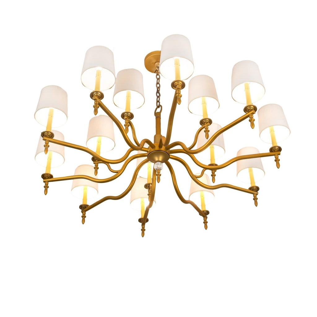 Candle chandelier - Indra Luxe for dining room view 10