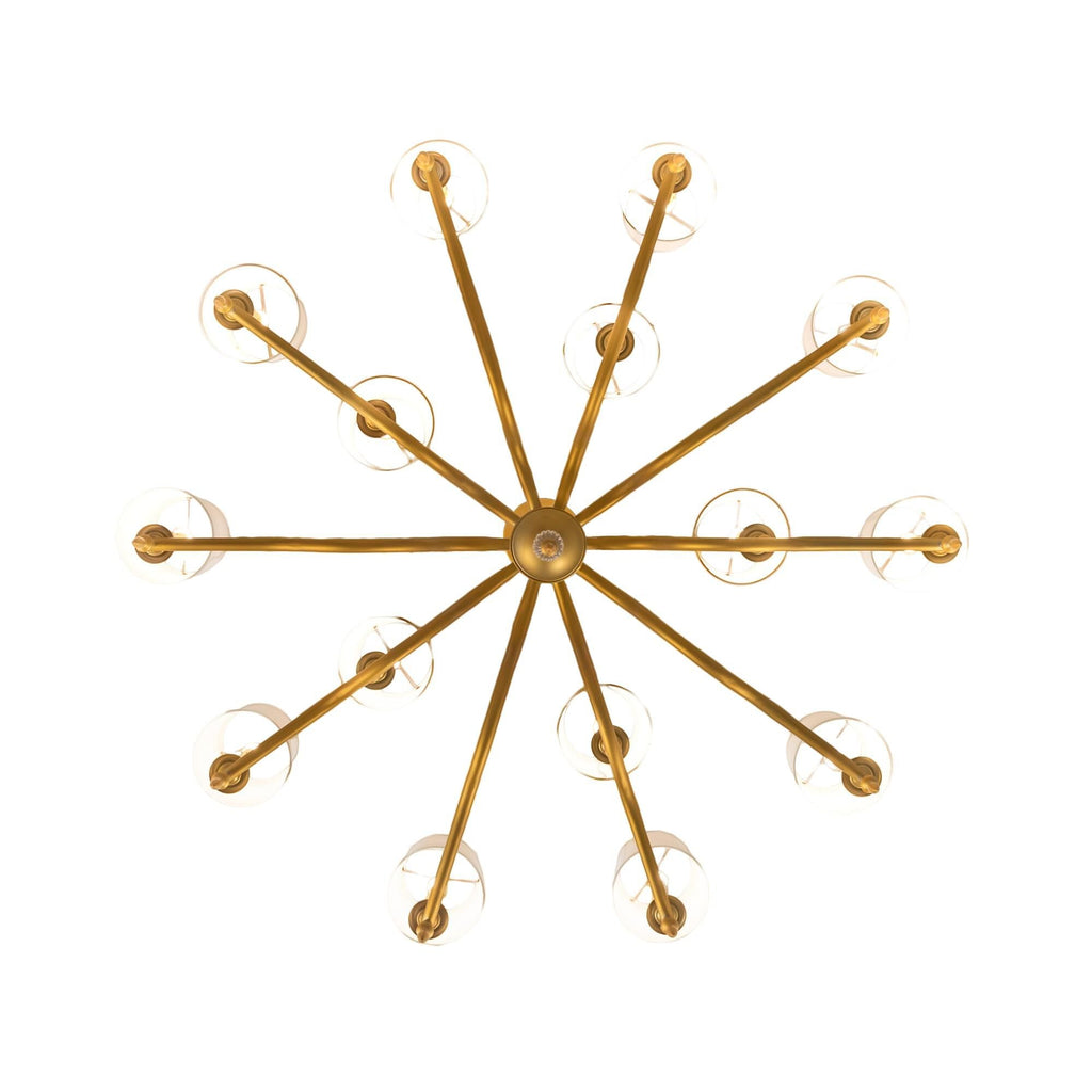 Candle chandelier - Indra Luxe for dining room view 5