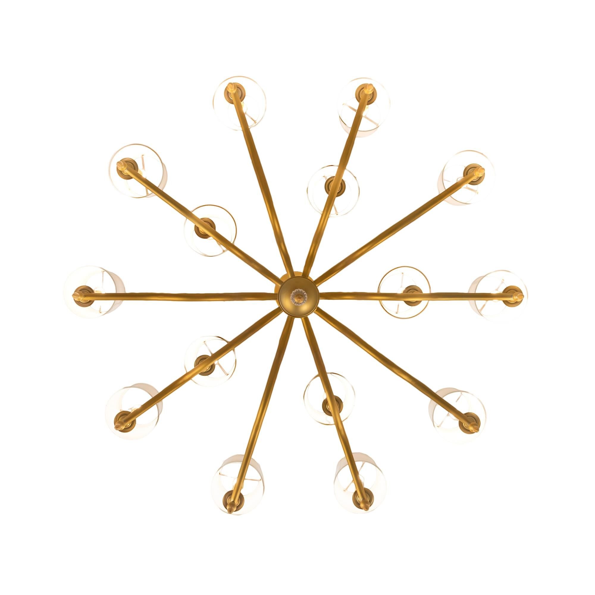 Candle chandelier - Indra Luxe for dining room view 5