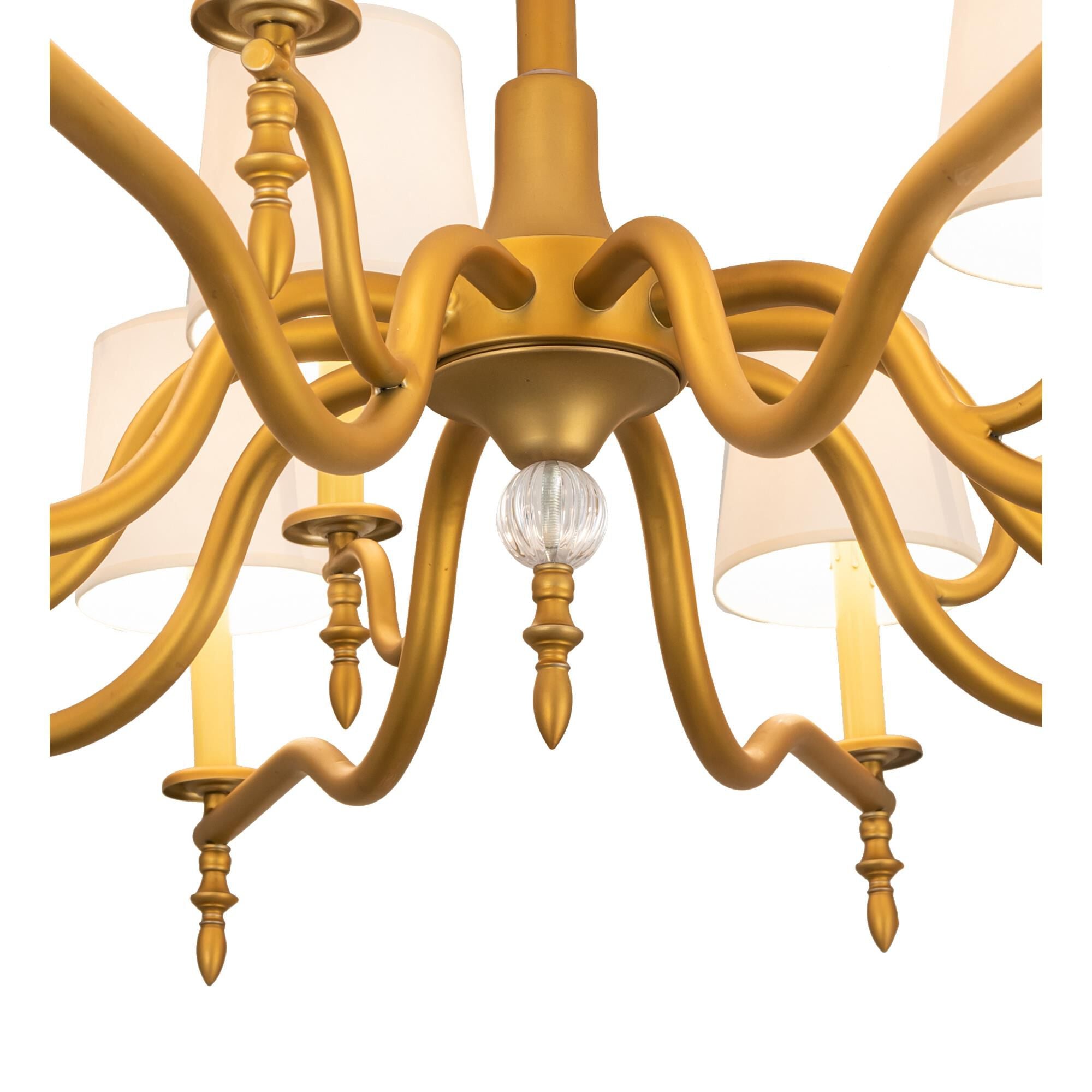 Candle chandelier - Indra Luxe for dining room view 9