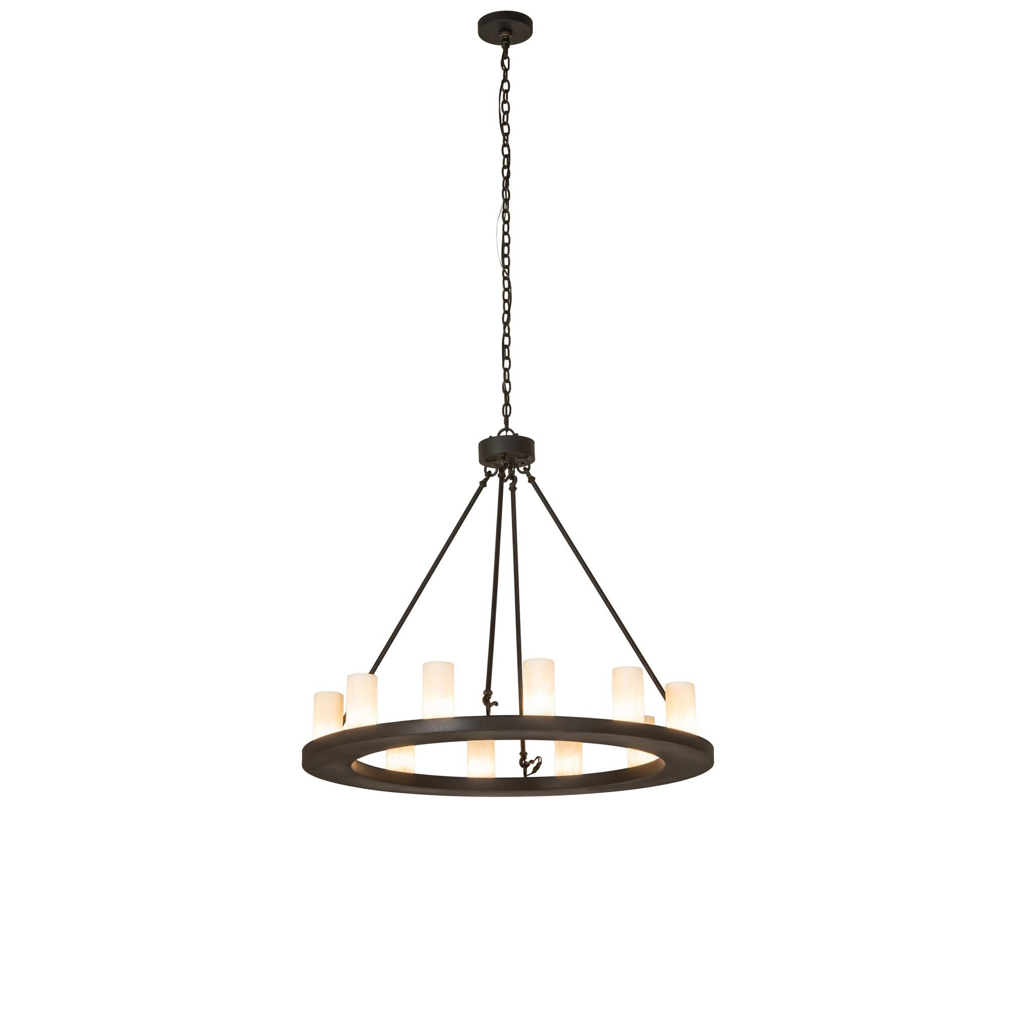 12-Light 42 in. LED Chandelier - Belen Cove for dining room view 5