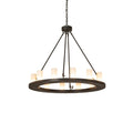 12-Light 42 in. LED Chandelier - Belen Cove for dining room view 1