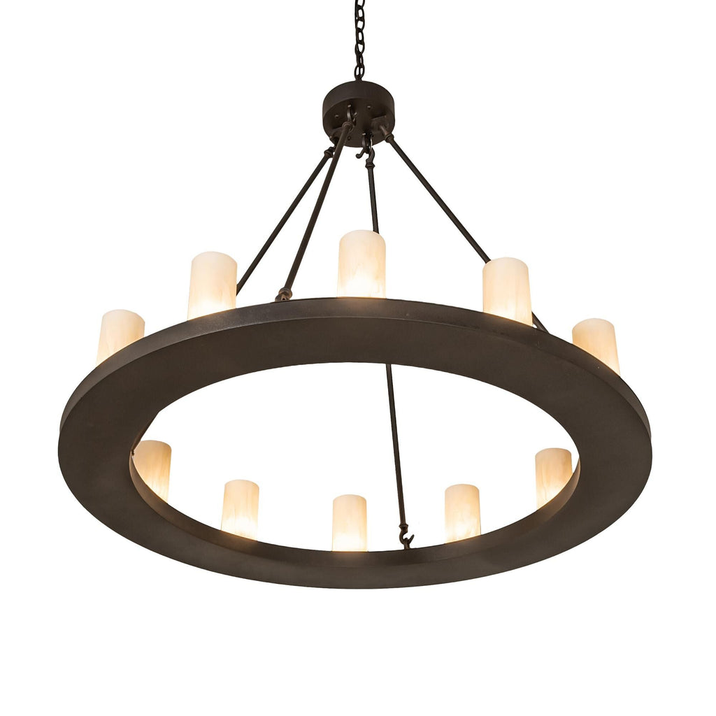 12-Light 42 in. LED Chandelier - Belen Cove for dining room view 8