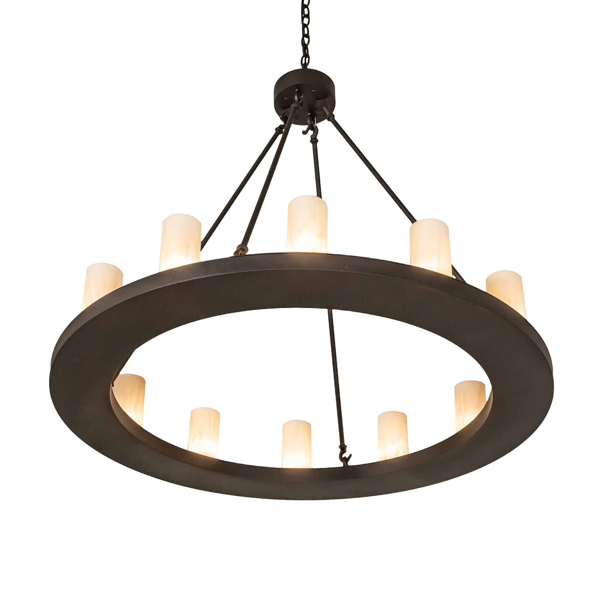 12-Light 42 in. LED Chandelier - Belen Cove for dining room view 8