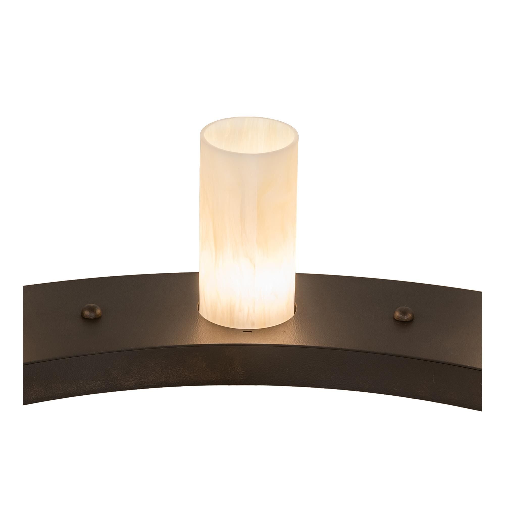12-Light 42 in. LED Chandelier - Belen Cove for dining room view 6