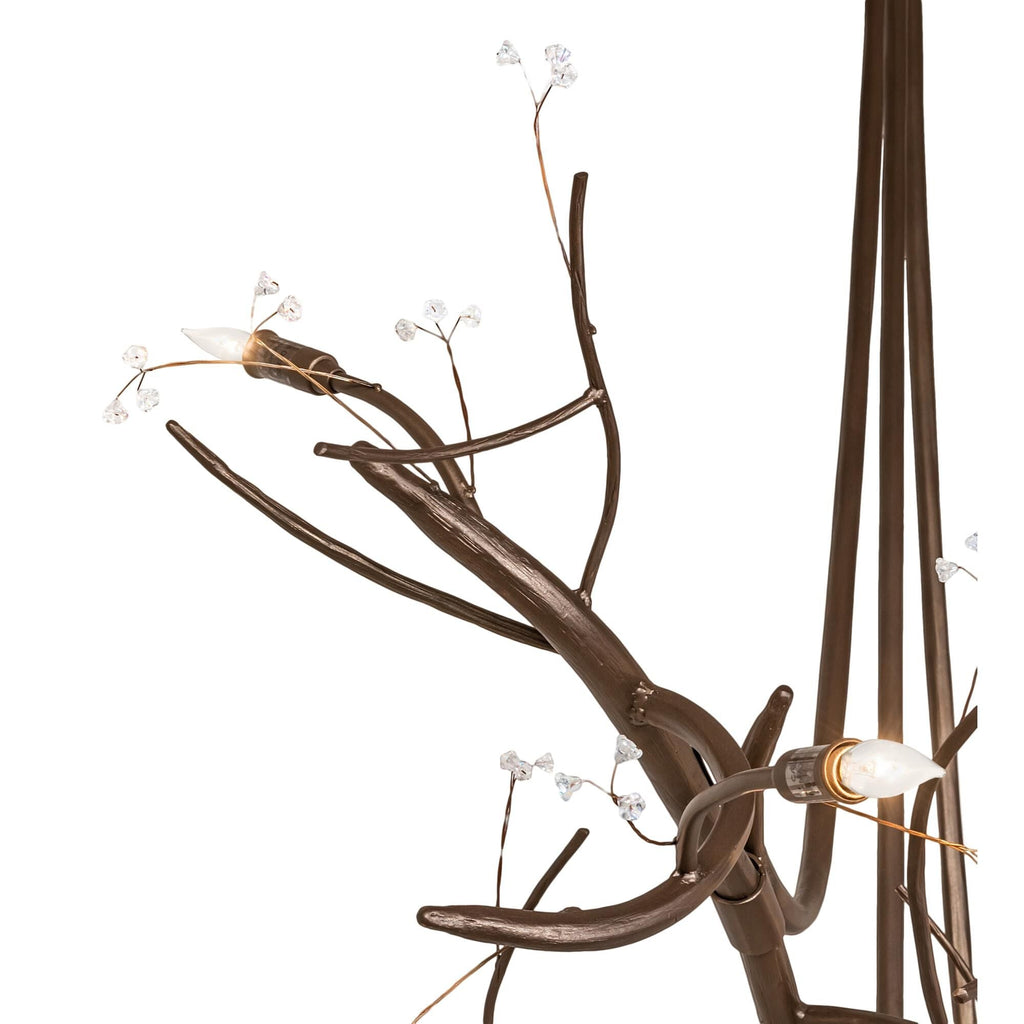 Candle chandelier - Kestrel Halo for dining room view 5
