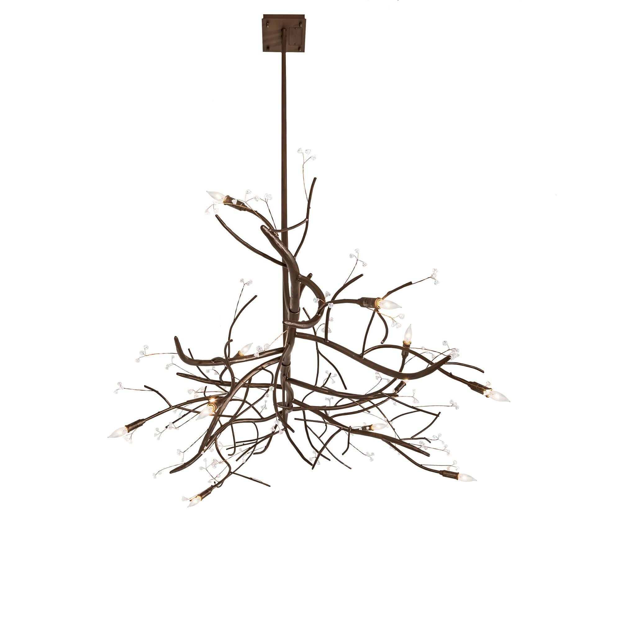Candle chandelier - Kestrel Halo for dining room view 11