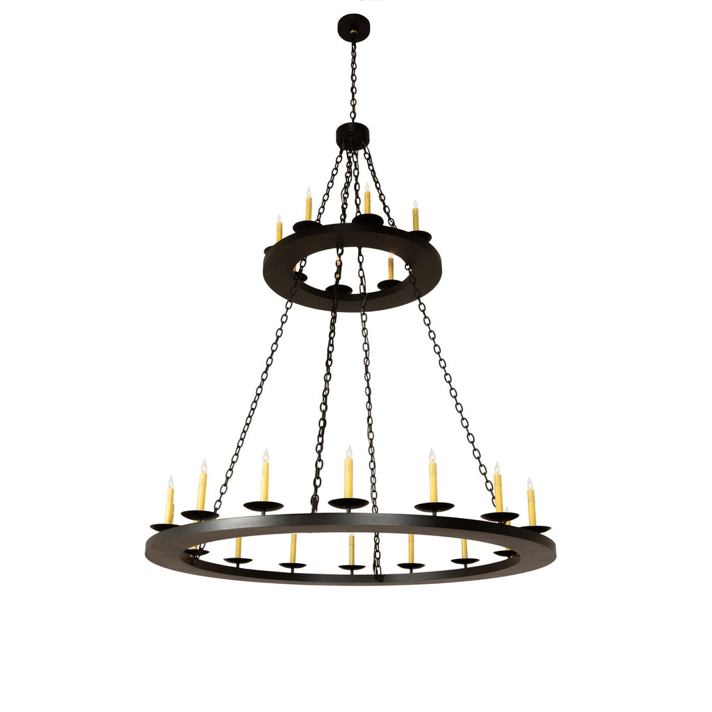 Candle chandelier - Talia Luxe for dining room view 4