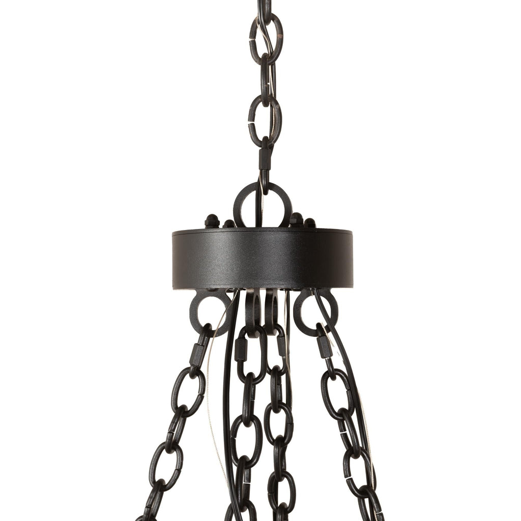 Candle chandelier - Talia Luxe for dining room view 5