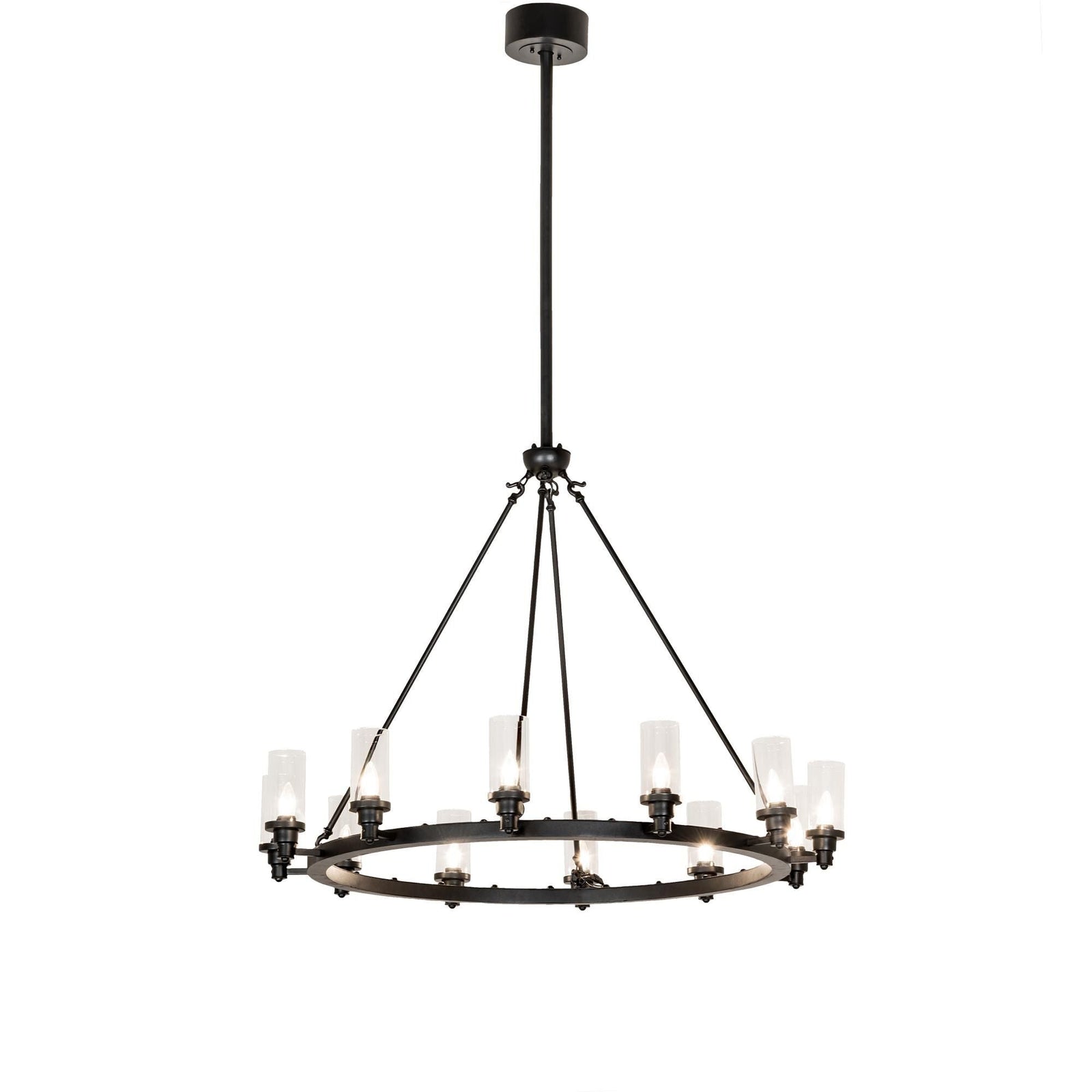 12-Light 46 in. Chandelier - Mira Cove for dining room view 1