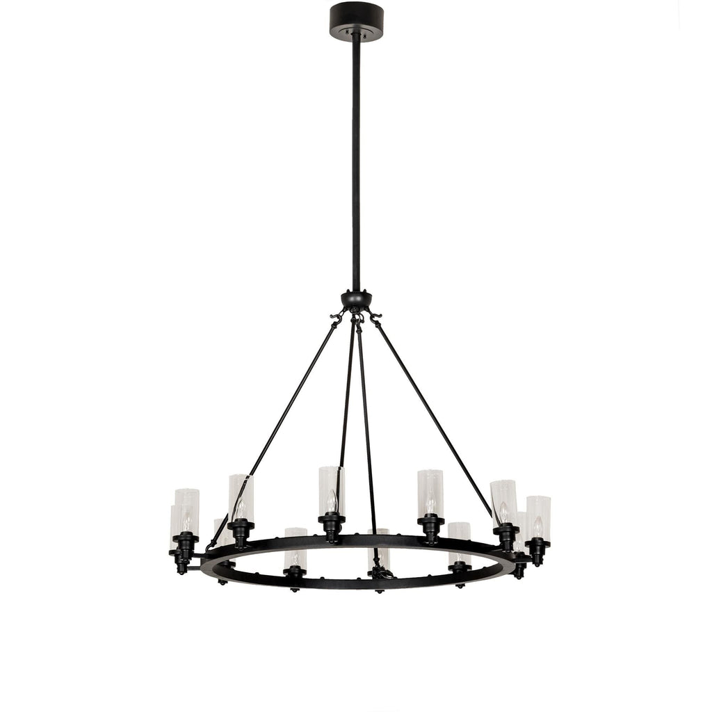12-Light 46 in. Chandelier - Mira Cove for dining room view 2