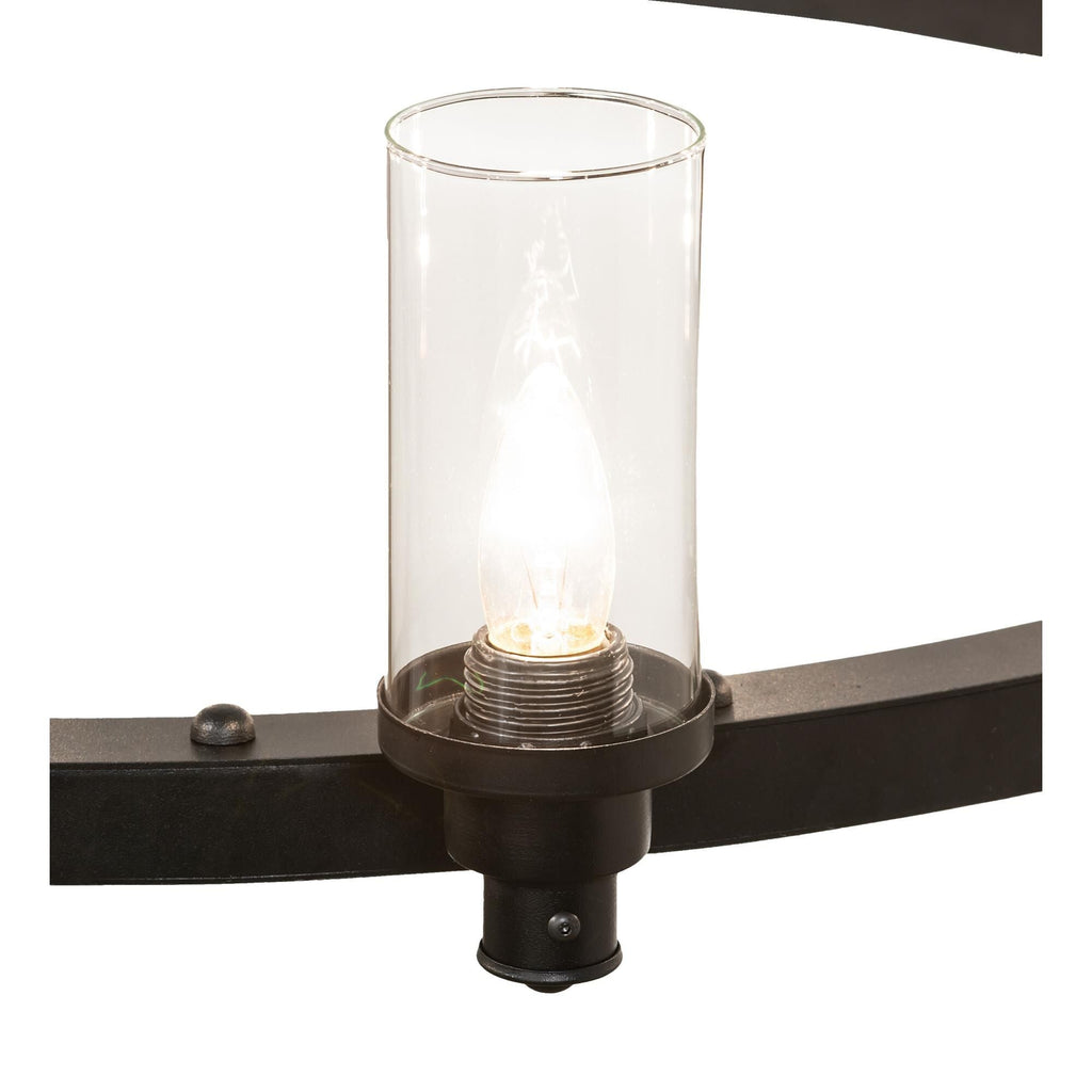 12-Light 46 in. Chandelier - Mira Cove for dining room view 4