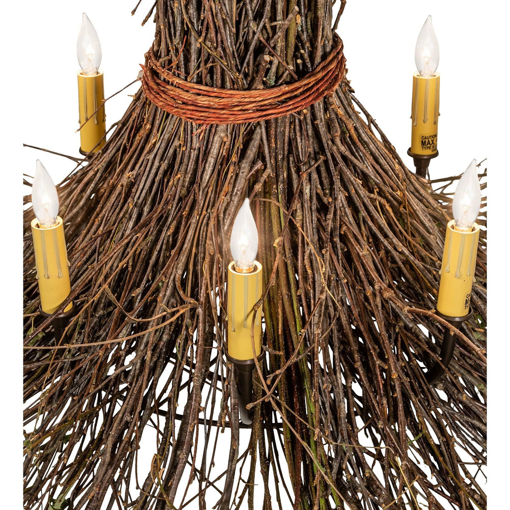 Candle chandelier - Liora Ridge for dining room view 4