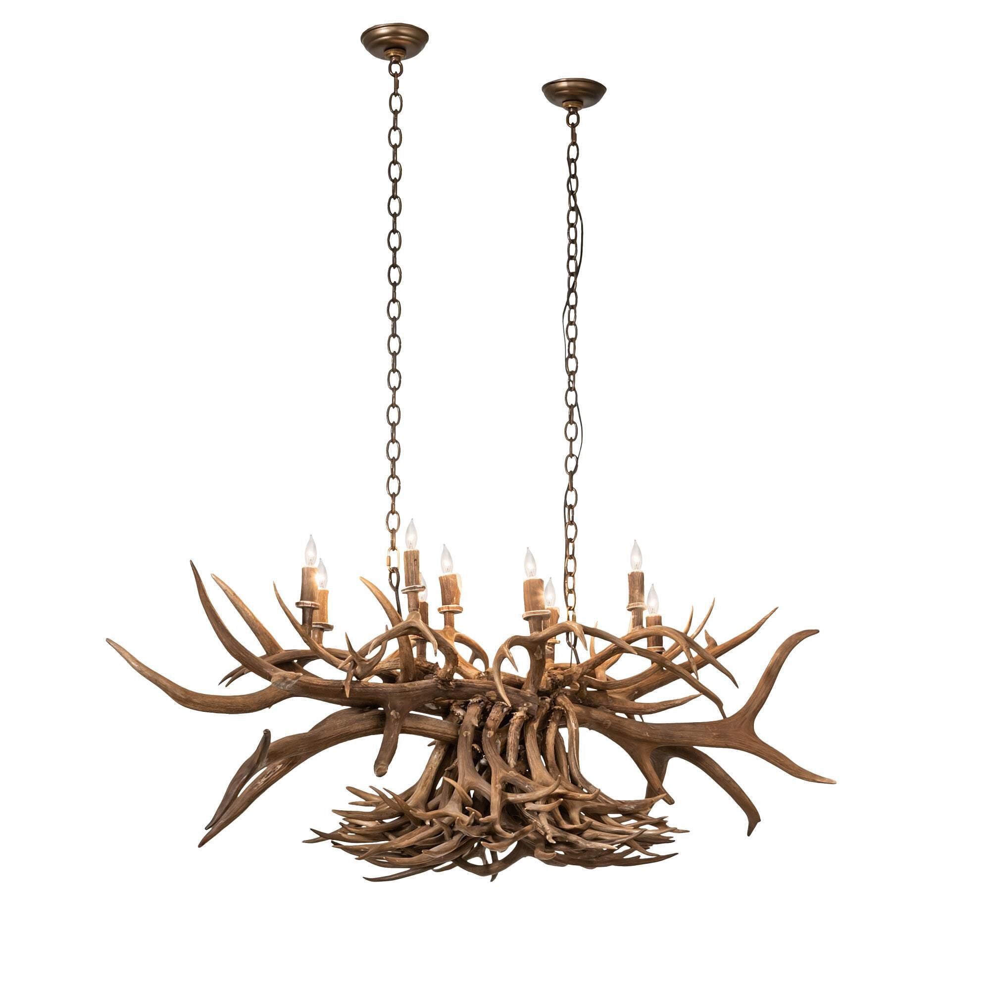 Candle chandelier - Orion Stone for dining room view 5
