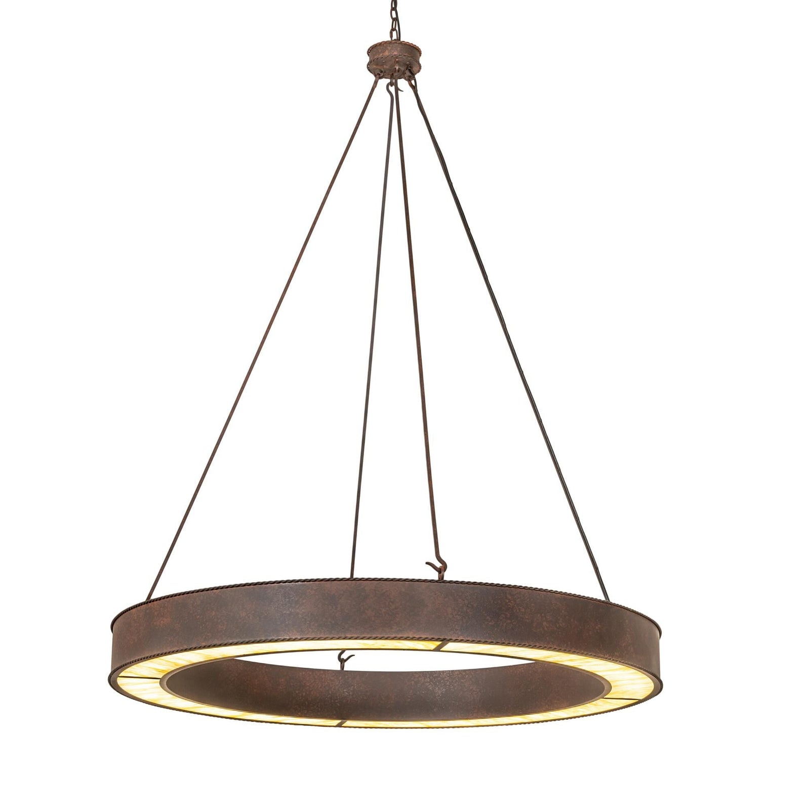 60 in. LED Chandelier - Onda Halo for dining room view 1