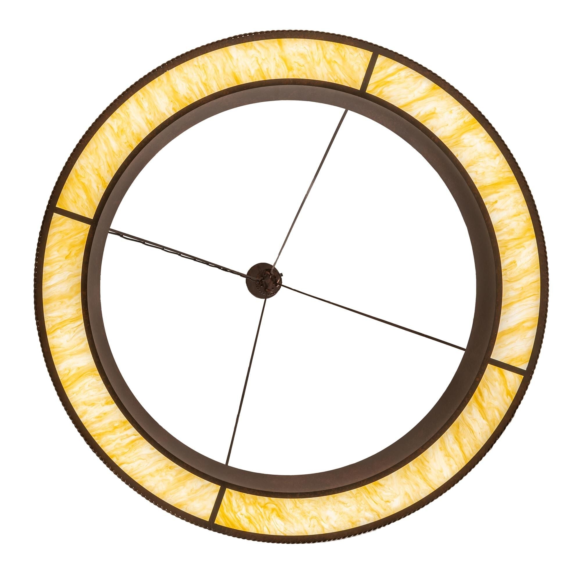 60 in. LED Chandelier - Onda Halo for dining room view 9