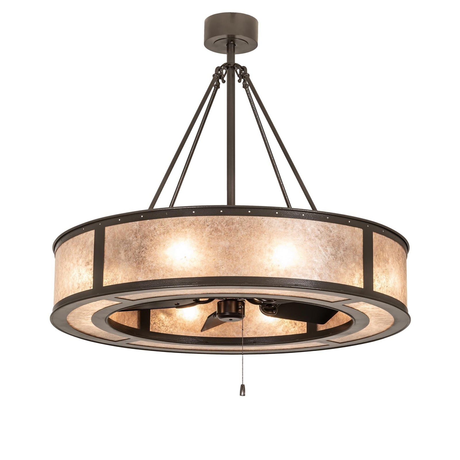 8-Light 45 in. Chandelier - Faye Halo for dining room view 1