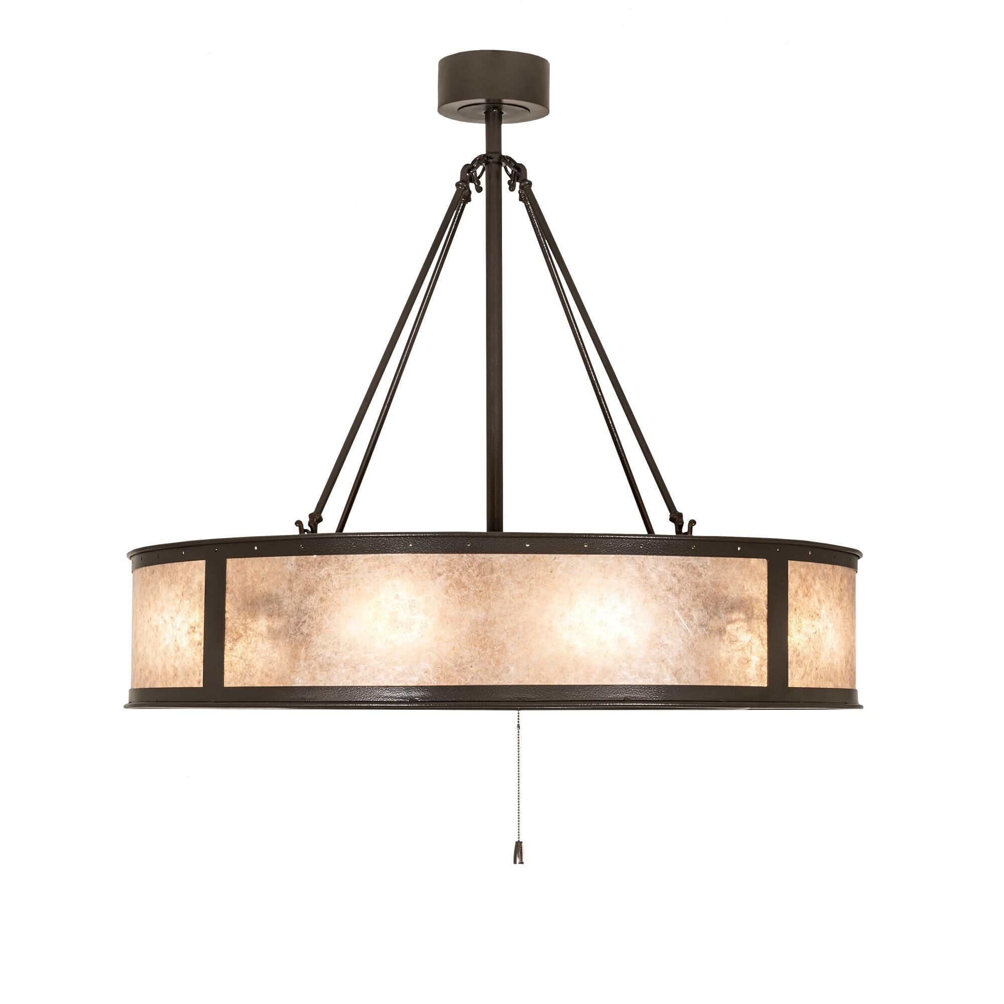 8-Light 45 in. Chandelier - Faye Halo for dining room view 2