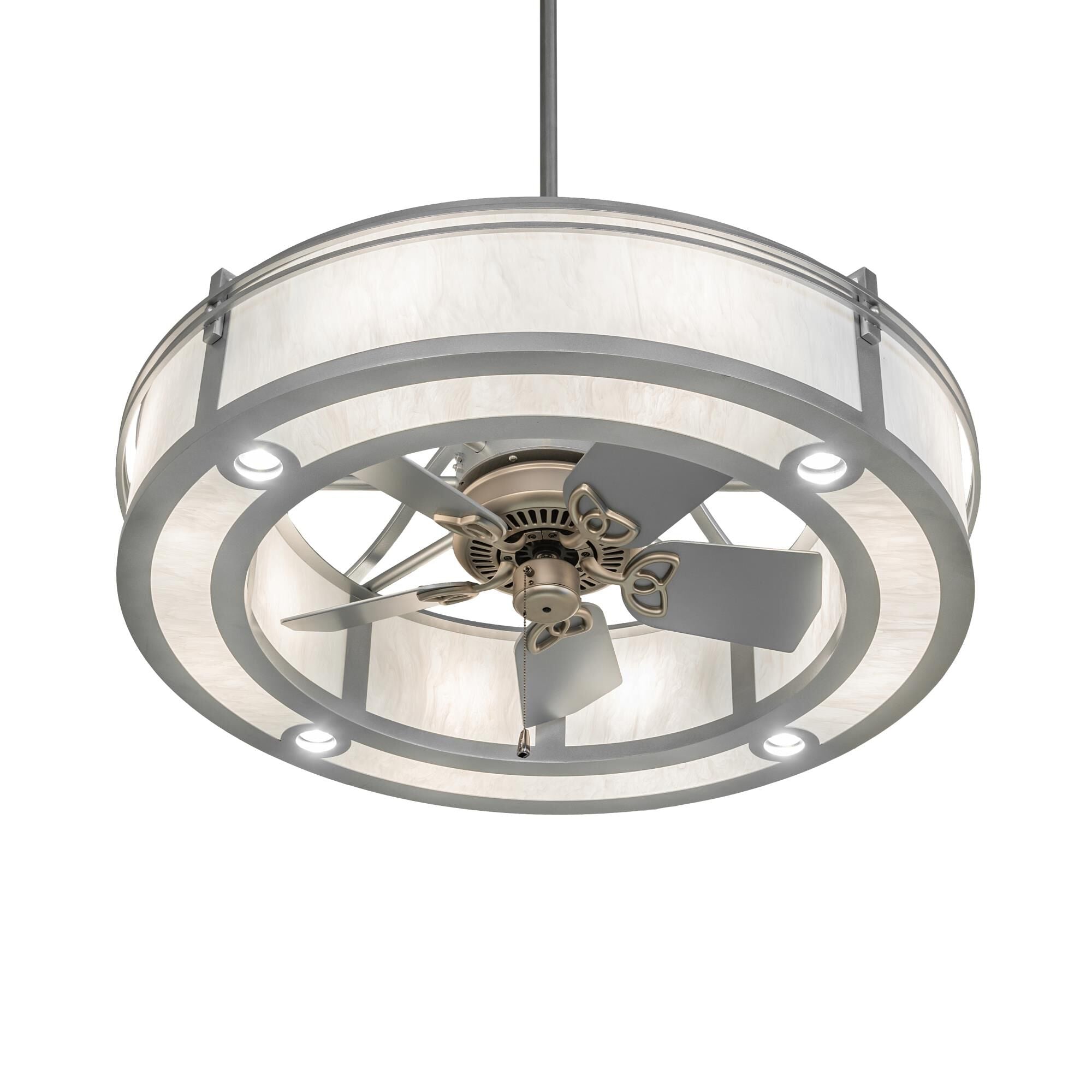 8-Light 46 in. Chandelier - Linnea Bloom for dining room view 8