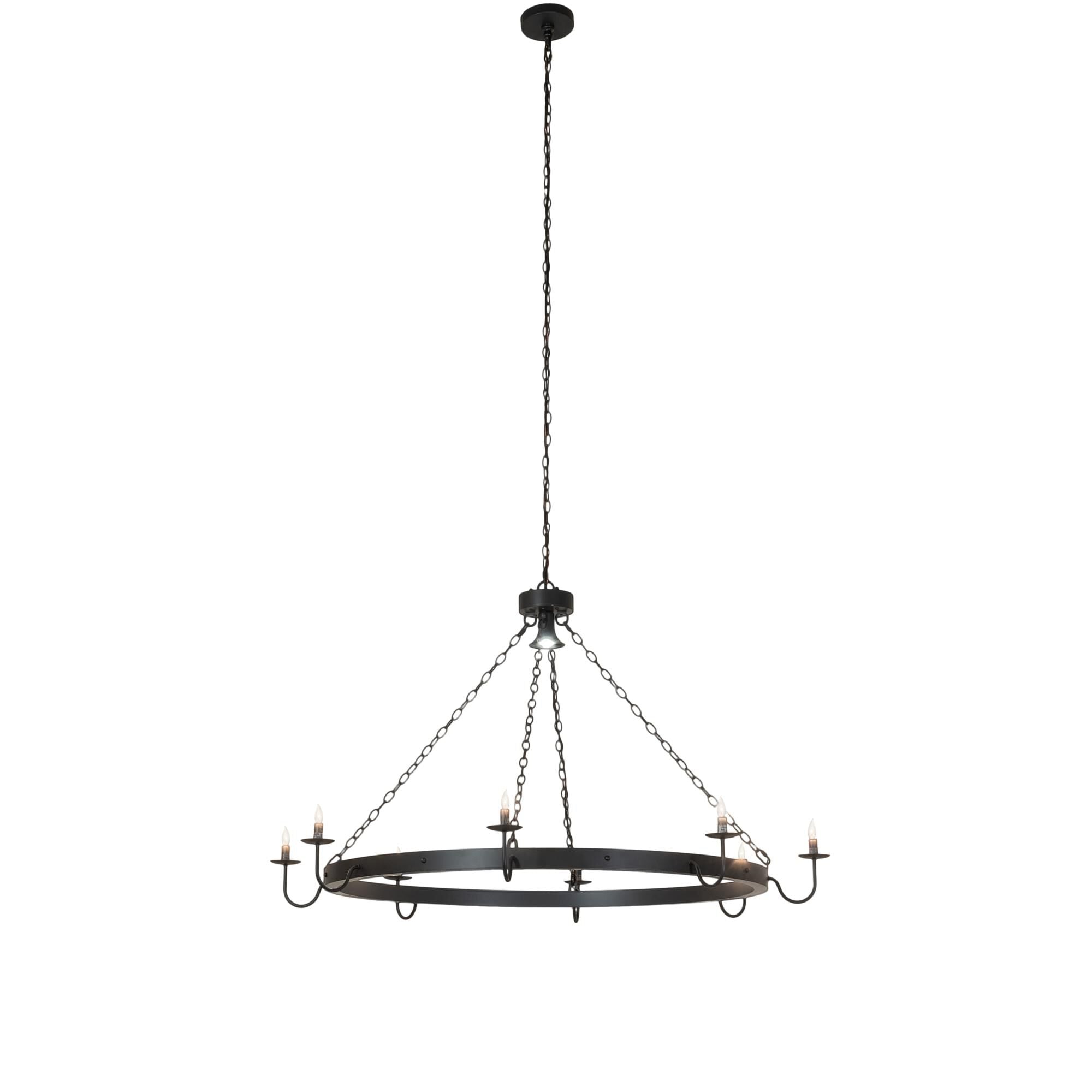 Candle chandelier - Milan Bloom for dining room view 5