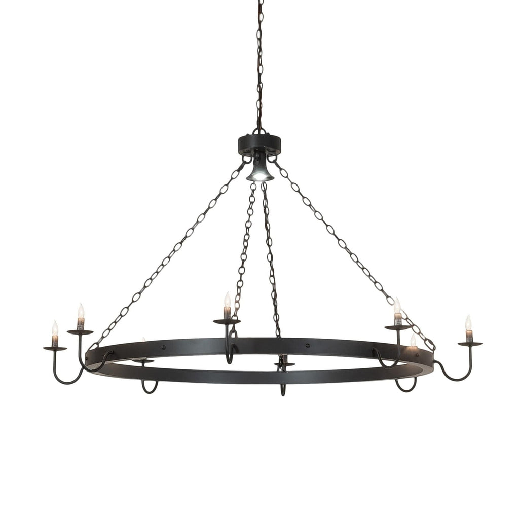 Candle chandelier - Milan Bloom for dining room view 1