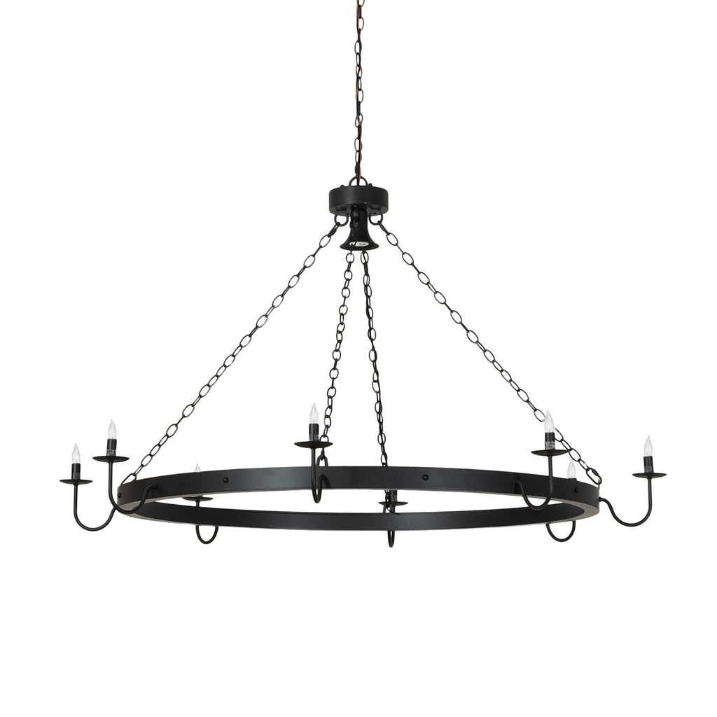 Candle chandelier - Milan Bloom for dining room view 2