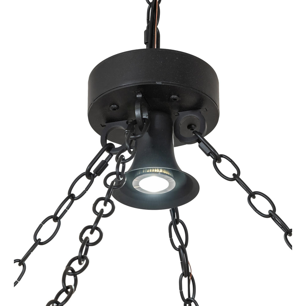 Candle chandelier - Milan Bloom for dining room view 4