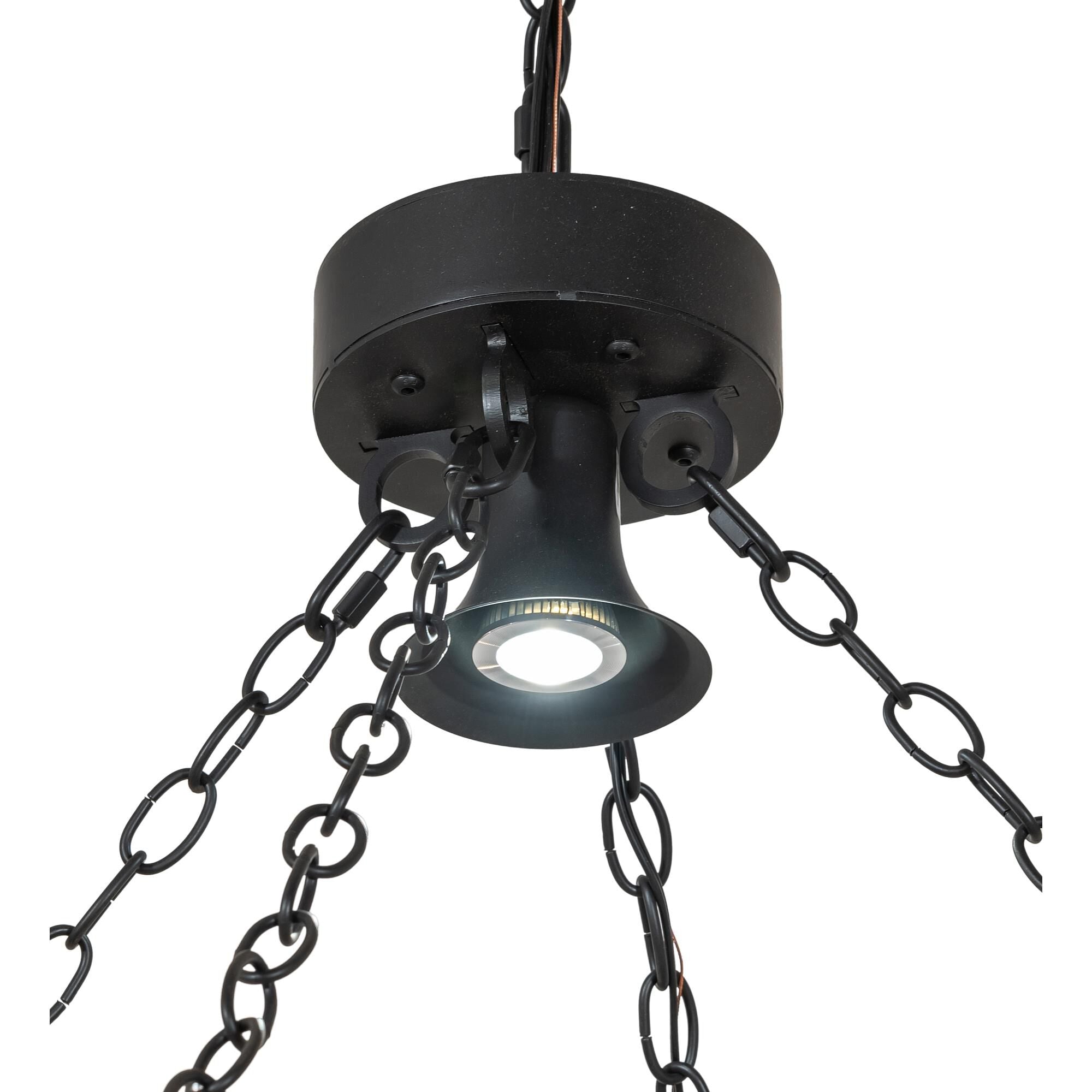 Candle chandelier - Milan Bloom for dining room view 4