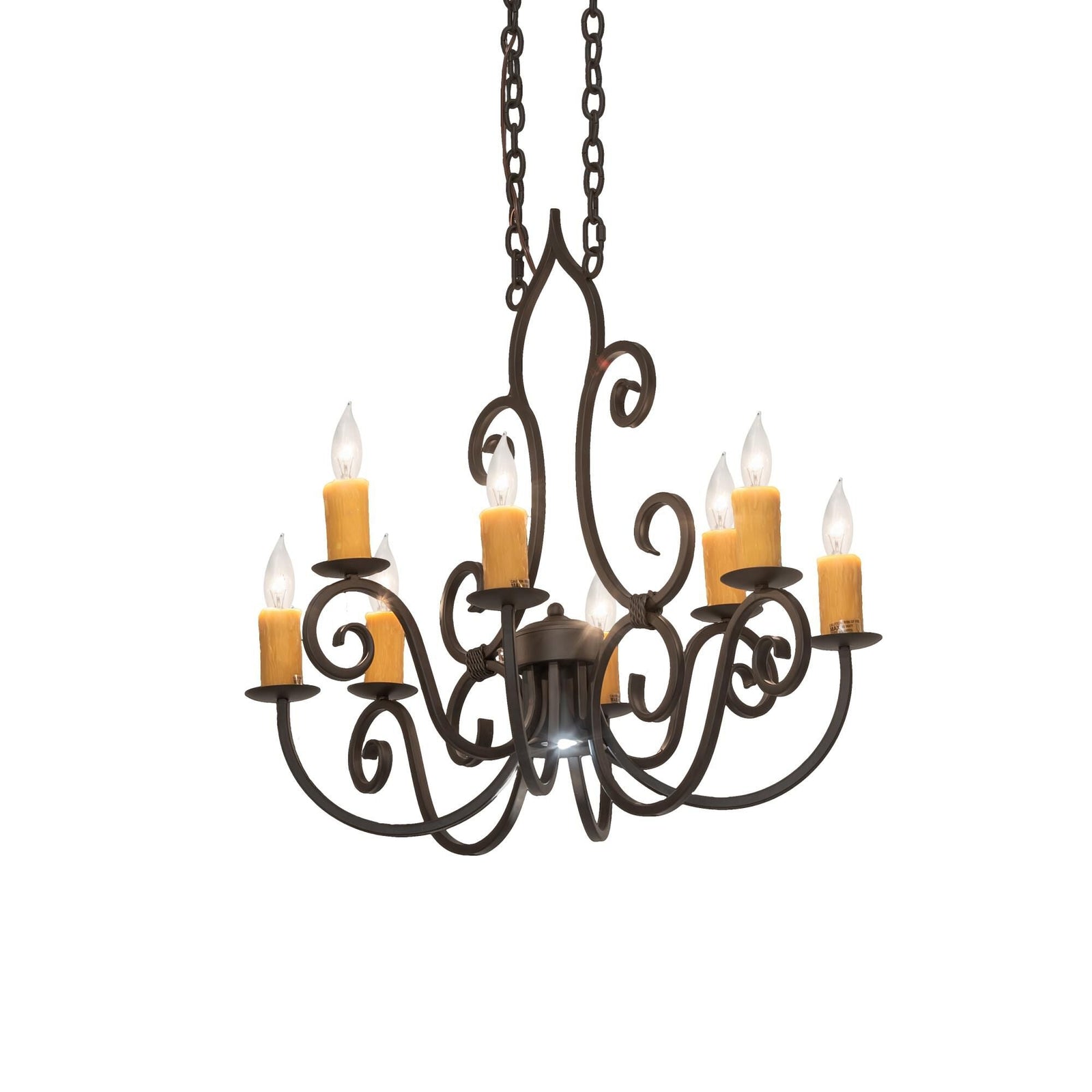 Candle chandelier - Quinn Cove for dining room view 1