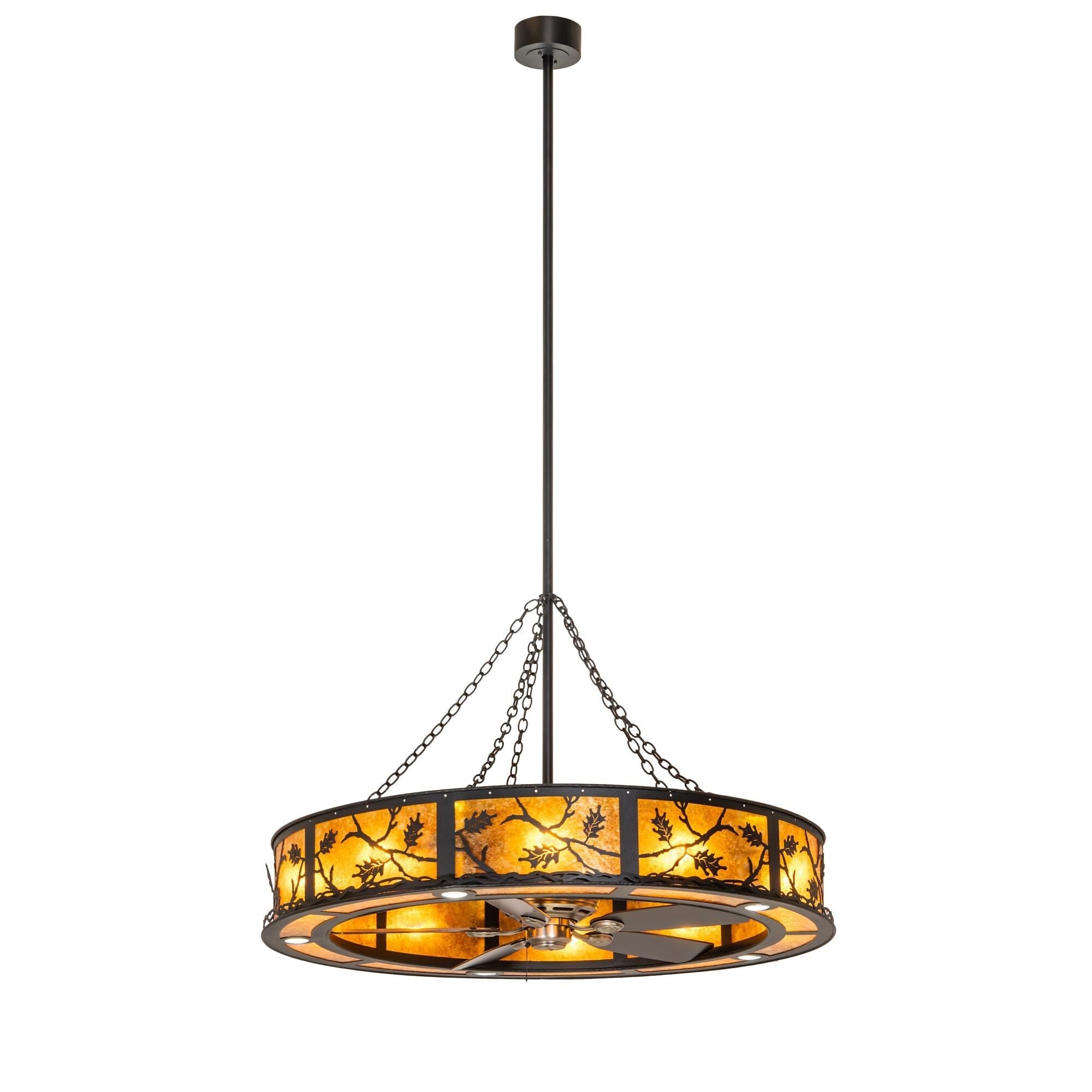 Wood chandelier - Sabine Halo for dining room view 8
