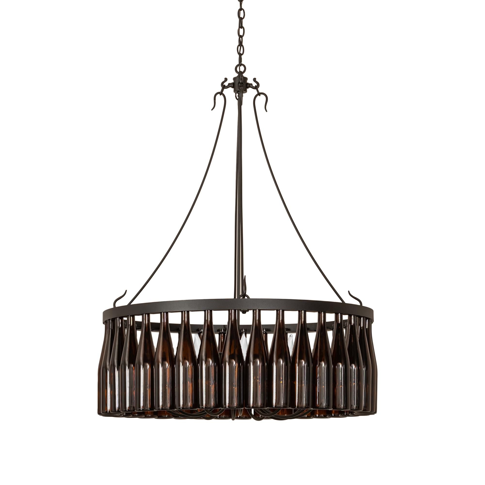Candle chandelier - Nysa Luxe for dining room view 2