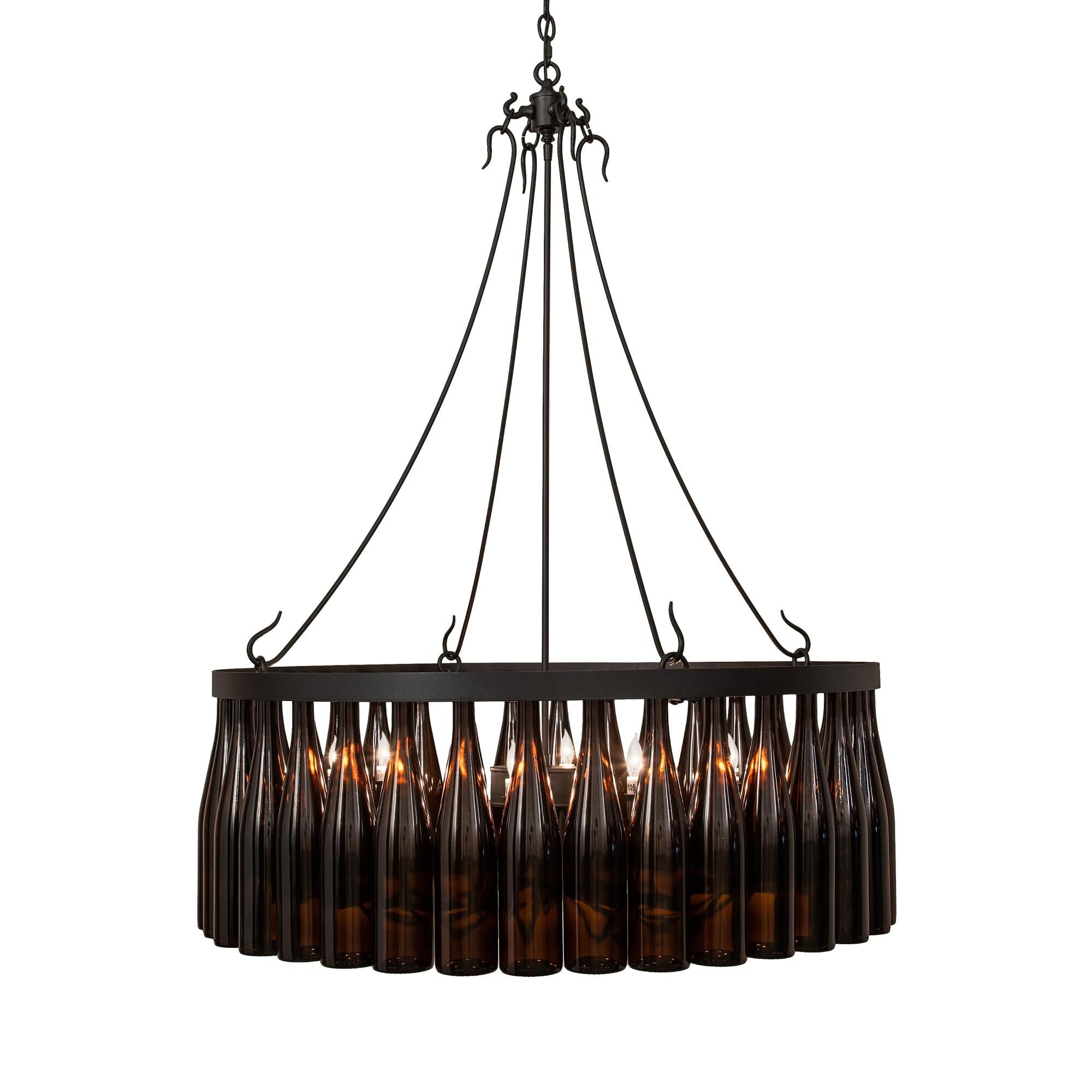 Candle chandelier - Nysa Luxe for dining room view 7