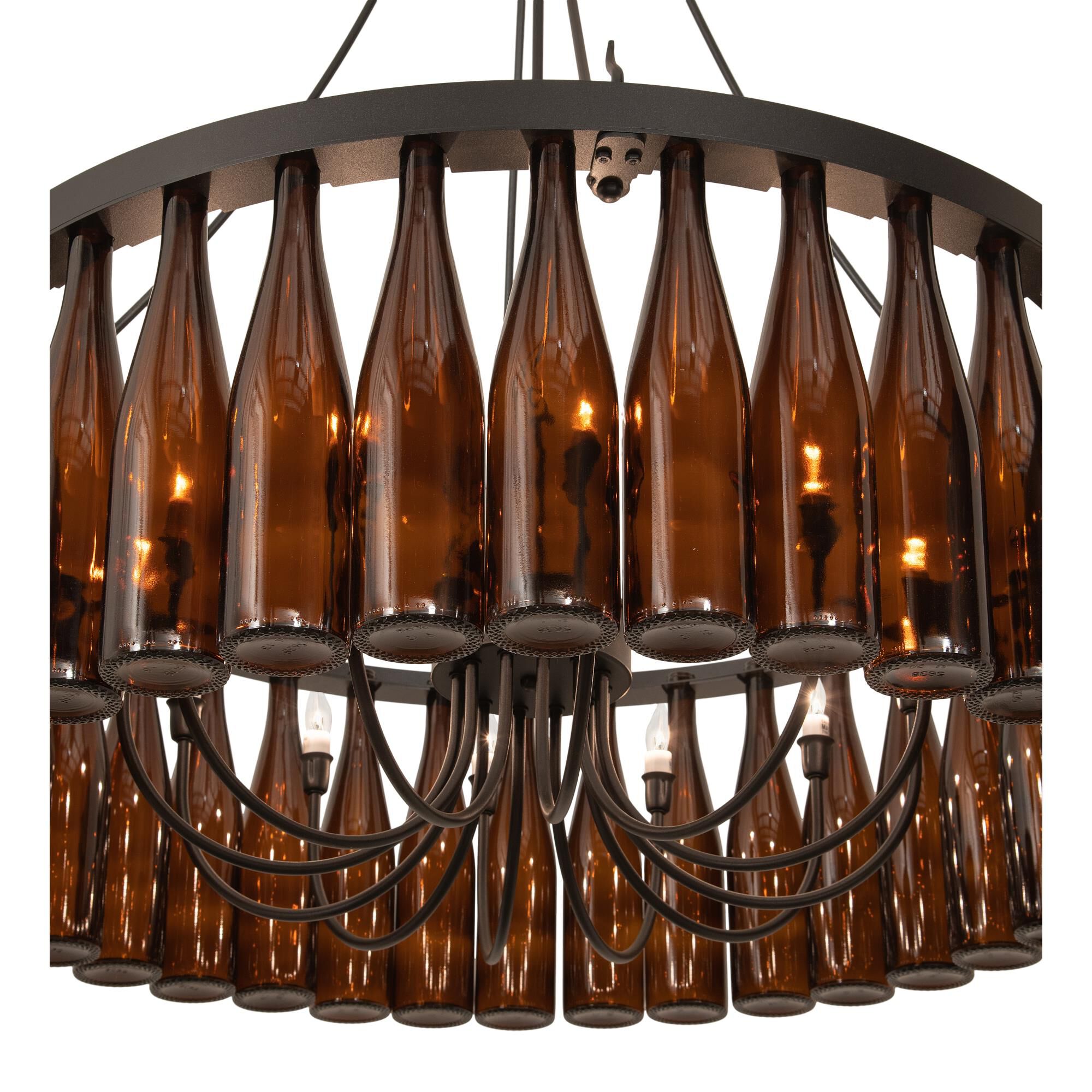 Candle chandelier - Nysa Luxe for dining room view 8
